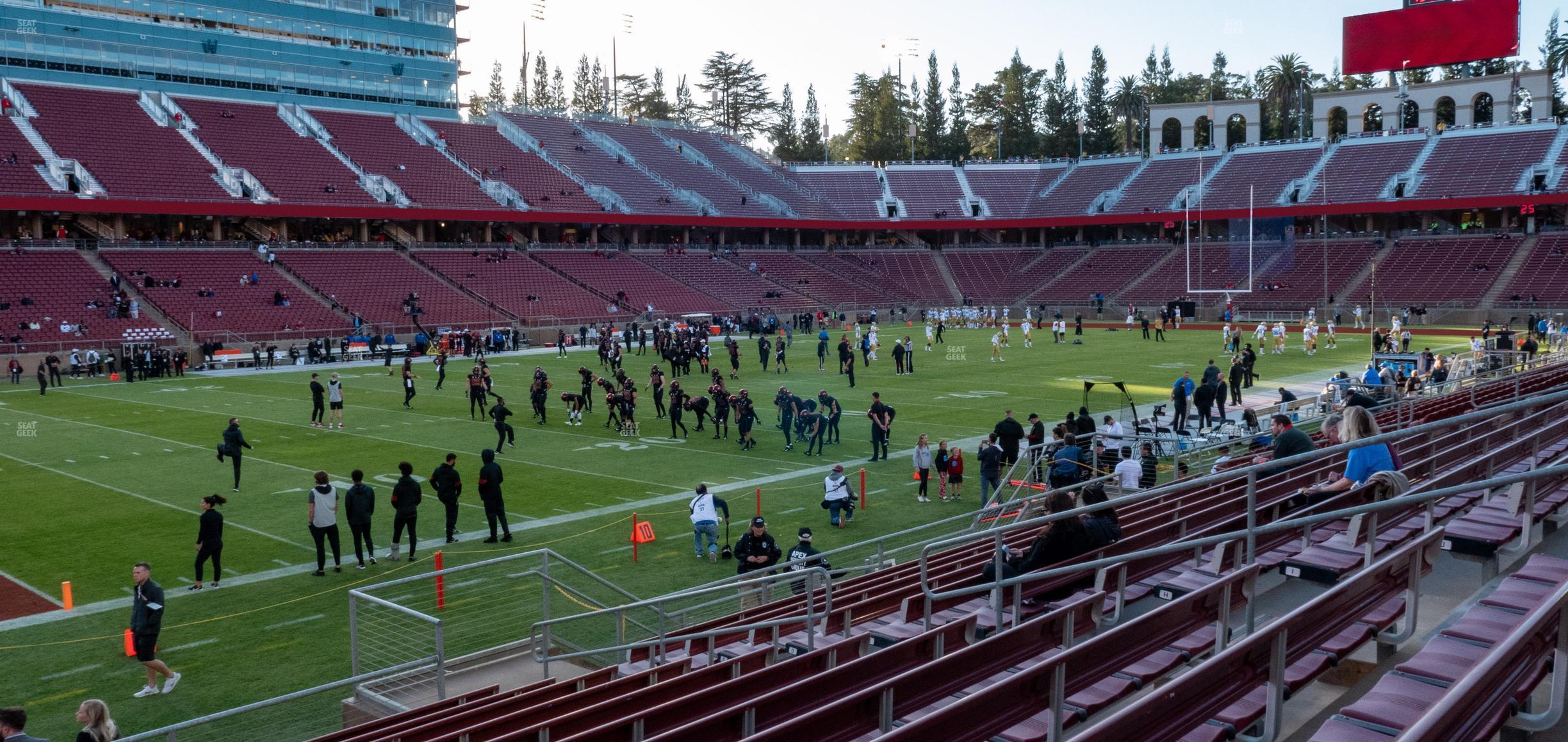 Seating view for Stanford Stadium Section 137