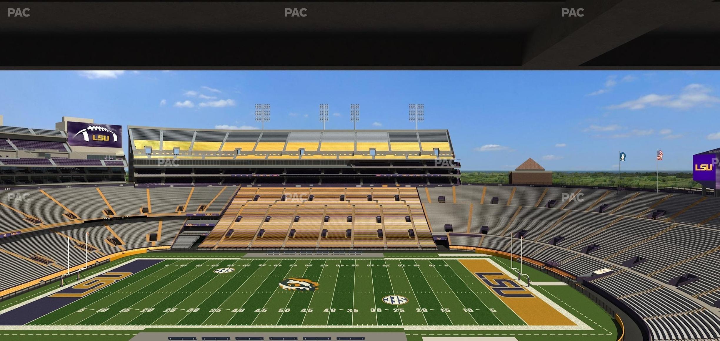 Seating view for Tiger Stadium Section Suite 211