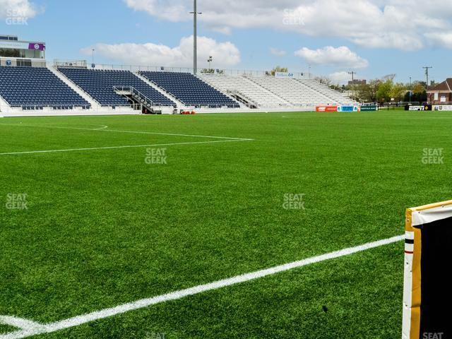 Seating view for Trinity Health Stadium Section Modelo Party Tent