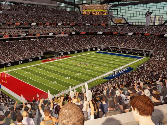 Seating view for Allegiant Stadium Section East Suite 2031