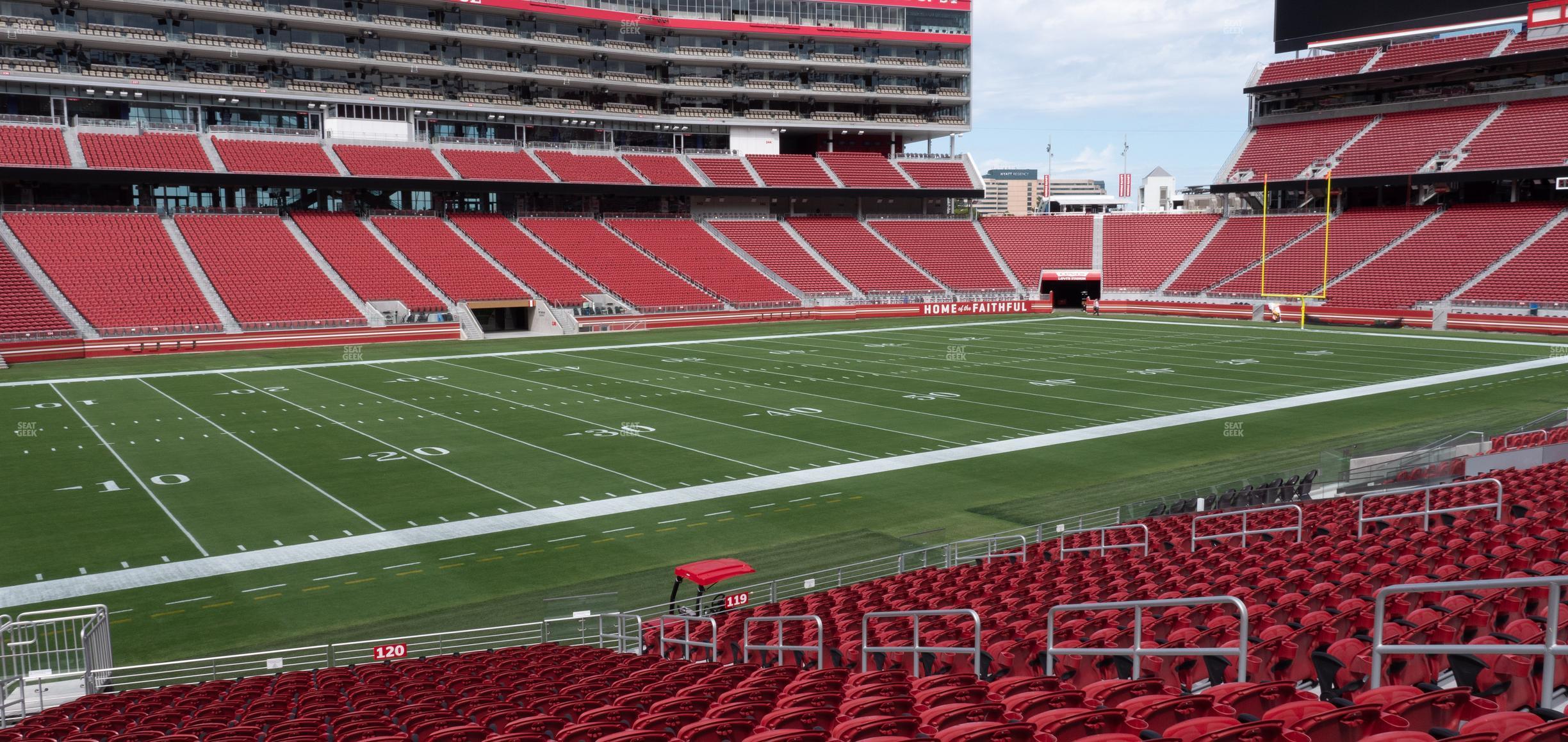 Seating view for Levi's Stadium Section 120