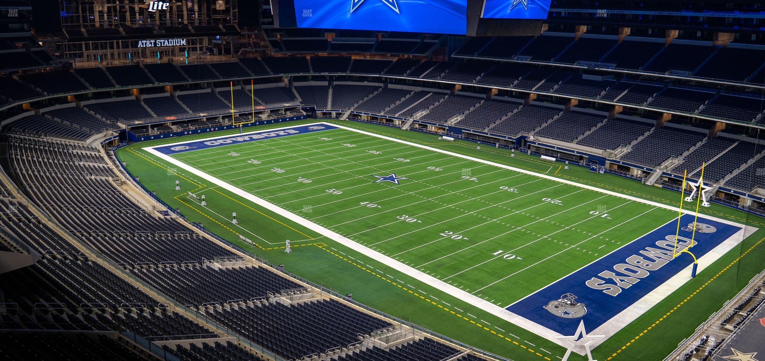 Seating view for AT&T Stadium Section Ring Of Honor Suite 533