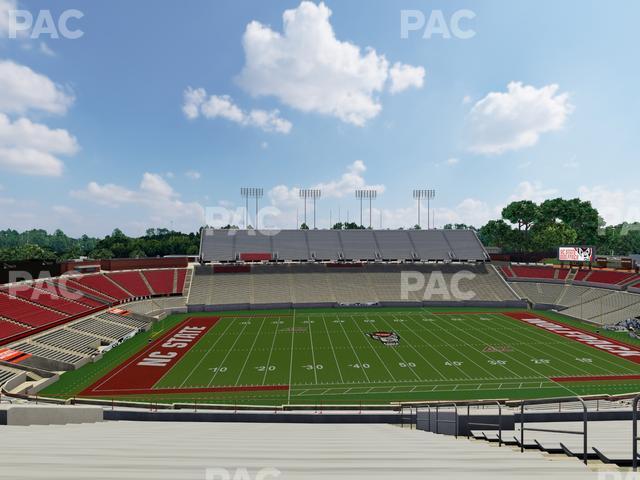 Seating view for Carter-Finley Stadium Section 29