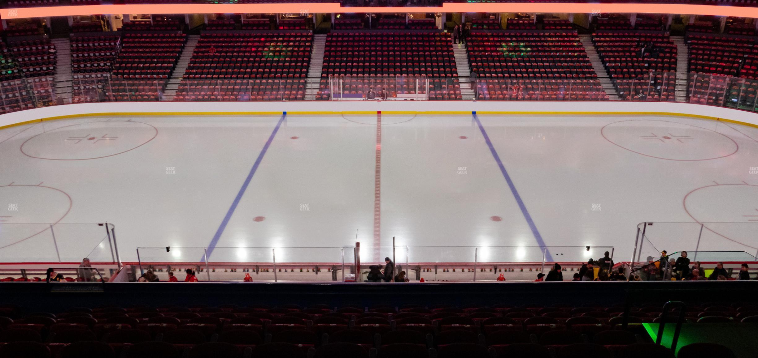 Seating view for Scotiabank Saddledome Section 212