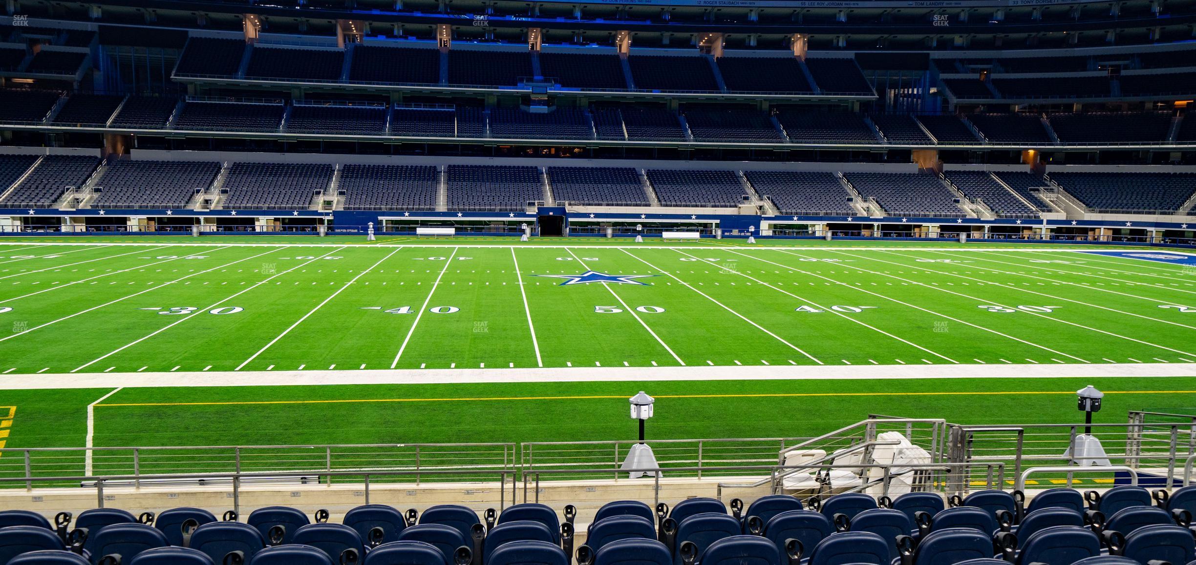 Seating view for AT&T Stadium Section C 136