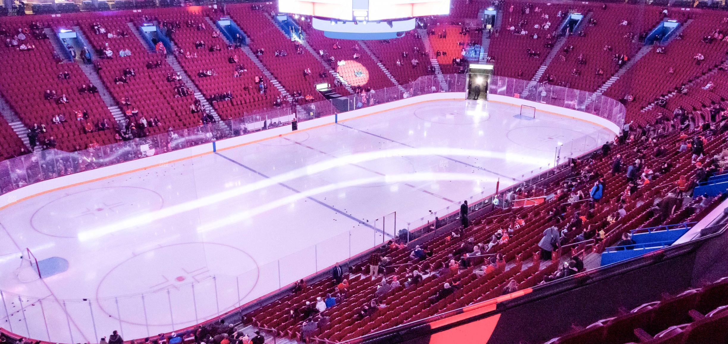 Seating view for Centre Bell Section 204