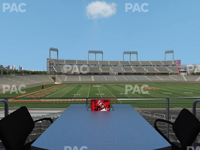 Seating view for TDECU Stadium Section Loge Box 19