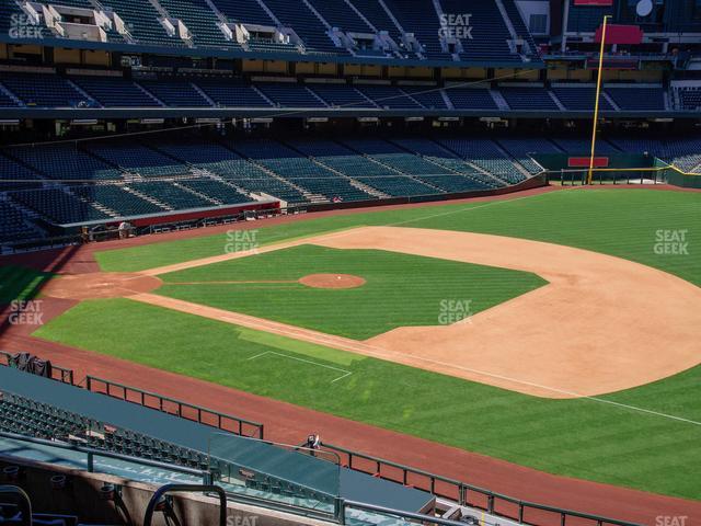 Seating view for Chase Field Section 205