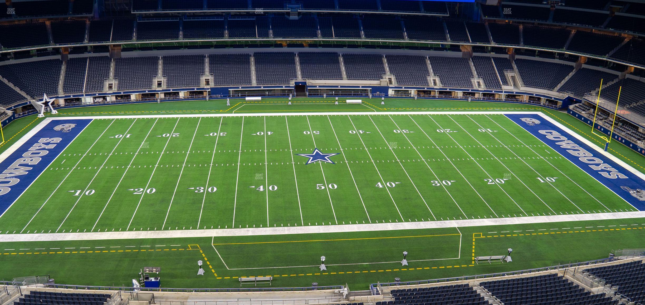 Seating view for AT&T Stadium Section Star Suite 602