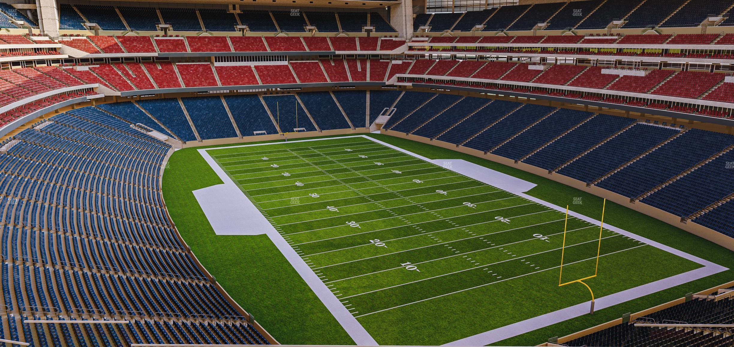 Seating view for NRG Stadium Section 551