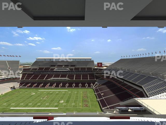 Seating view for Kyle Field Section 331