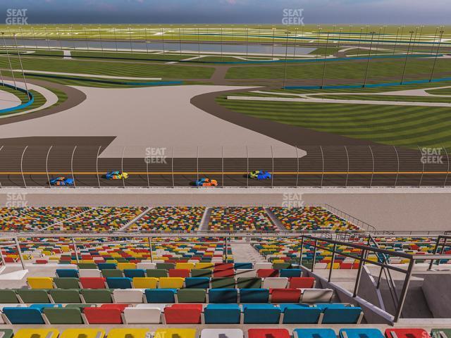 Seating view for Daytona International Speedway Section 493