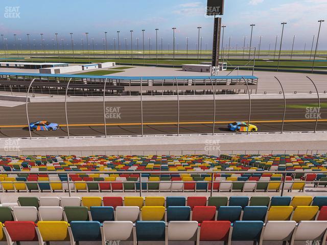 Seating view for Daytona International Speedway Section Back 165