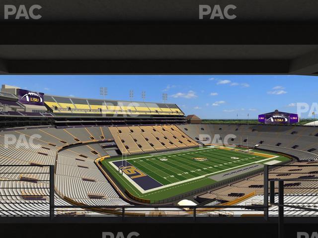 Seating view for Tiger Stadium Section Suite 234