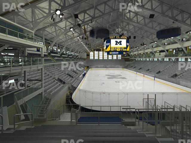 Seating view for Yost Arena Section 24