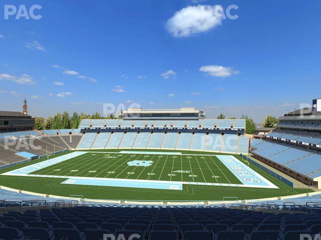 Seating view for Kenan Memorial Stadium Section 227