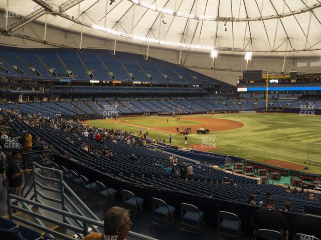 Seating view for Tropicana Field Section 132