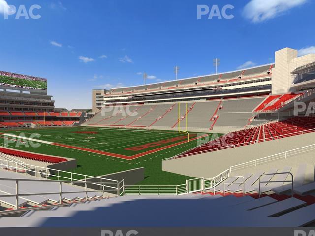 Seating view for Razorback Stadium Section 137