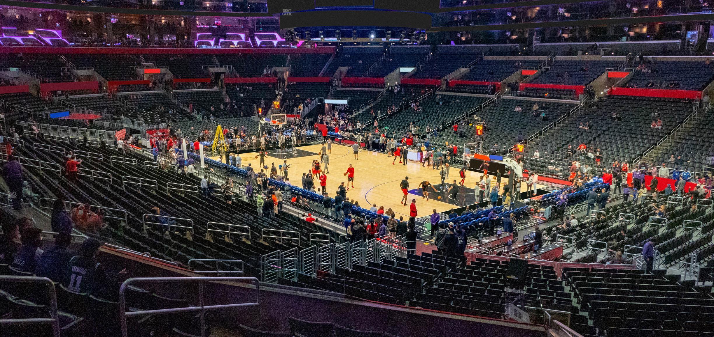 Seating view for Crypto.com Arena Section Premier 10