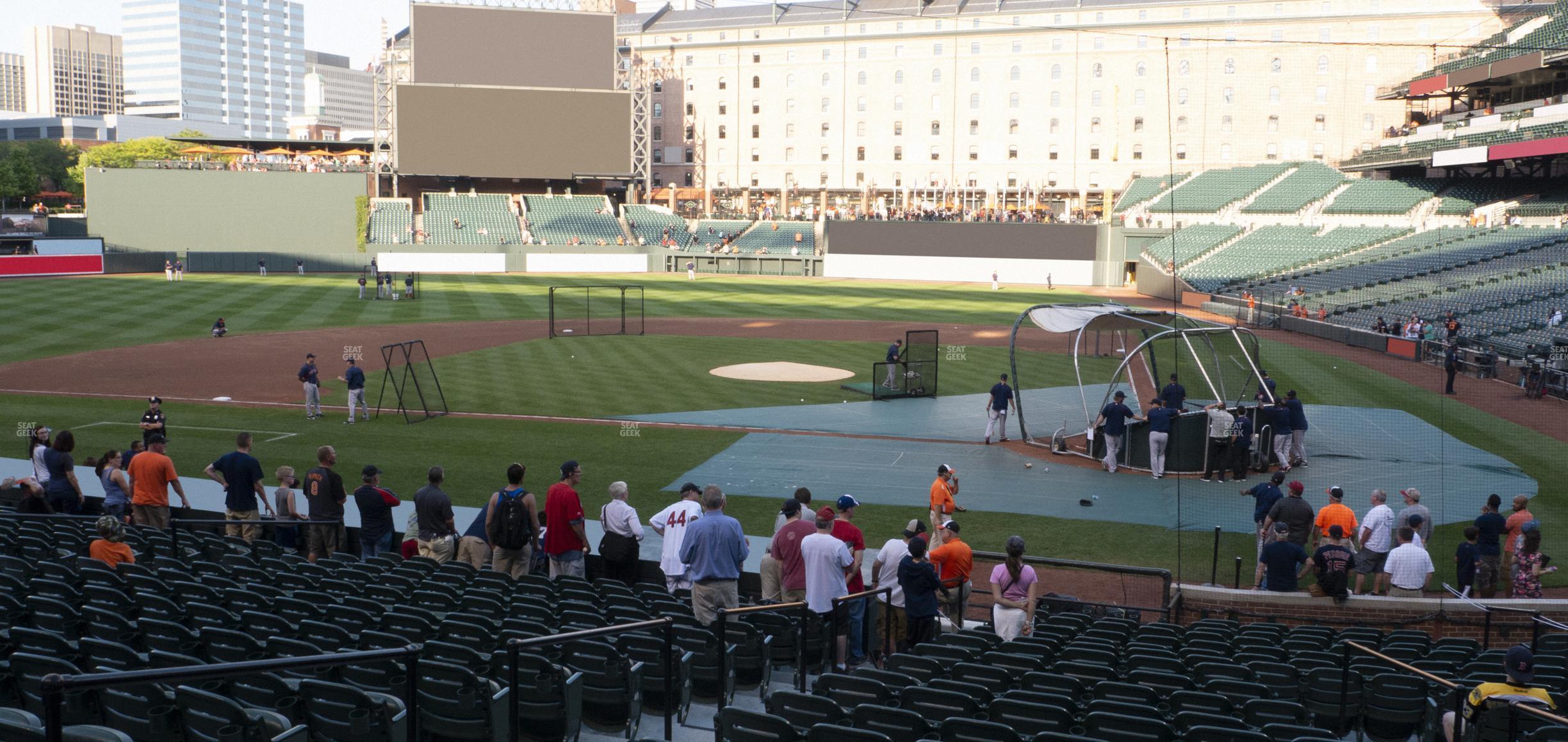 Seating view for Oriole Park at Camden Yards Section 46