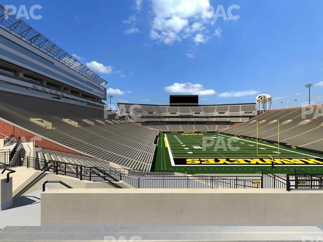 Seating view for Kinnick Stadium Section 218