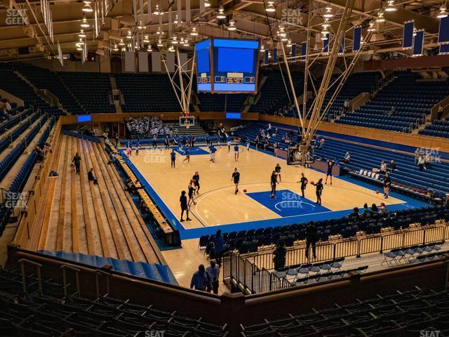 Seating view for Cameron Indoor Stadium Section 1