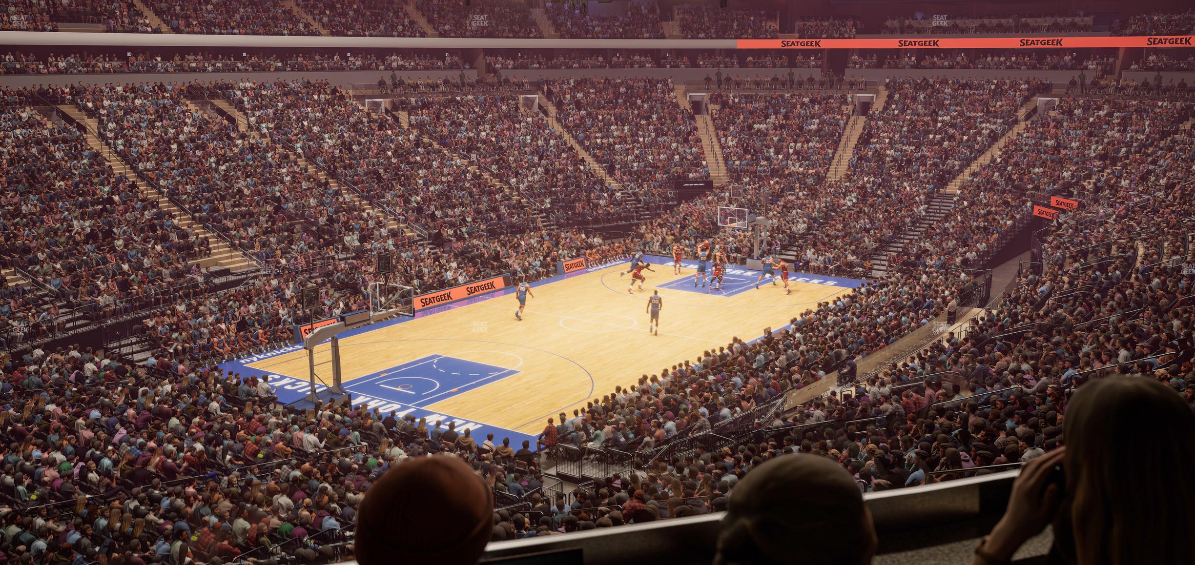 Seating view for Madison Square Garden Section Lexus Level Suite 3