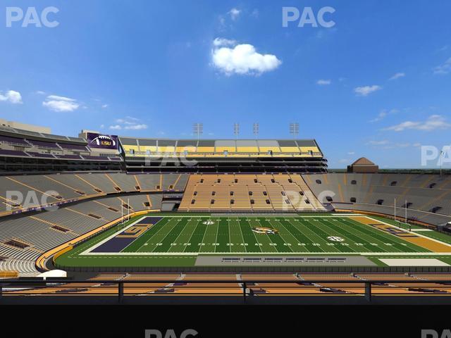 Seating view for Tiger Stadium Section Suite 116