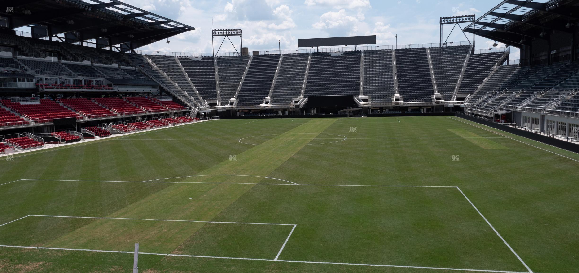 Seating view for Audi Field Section Ga Supporters 136