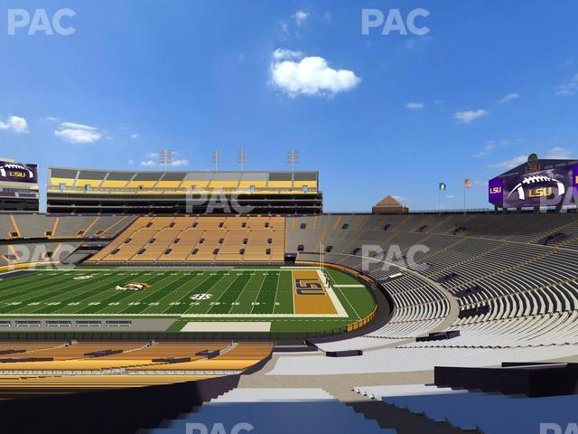 Seating view for Tiger Stadium Section 244