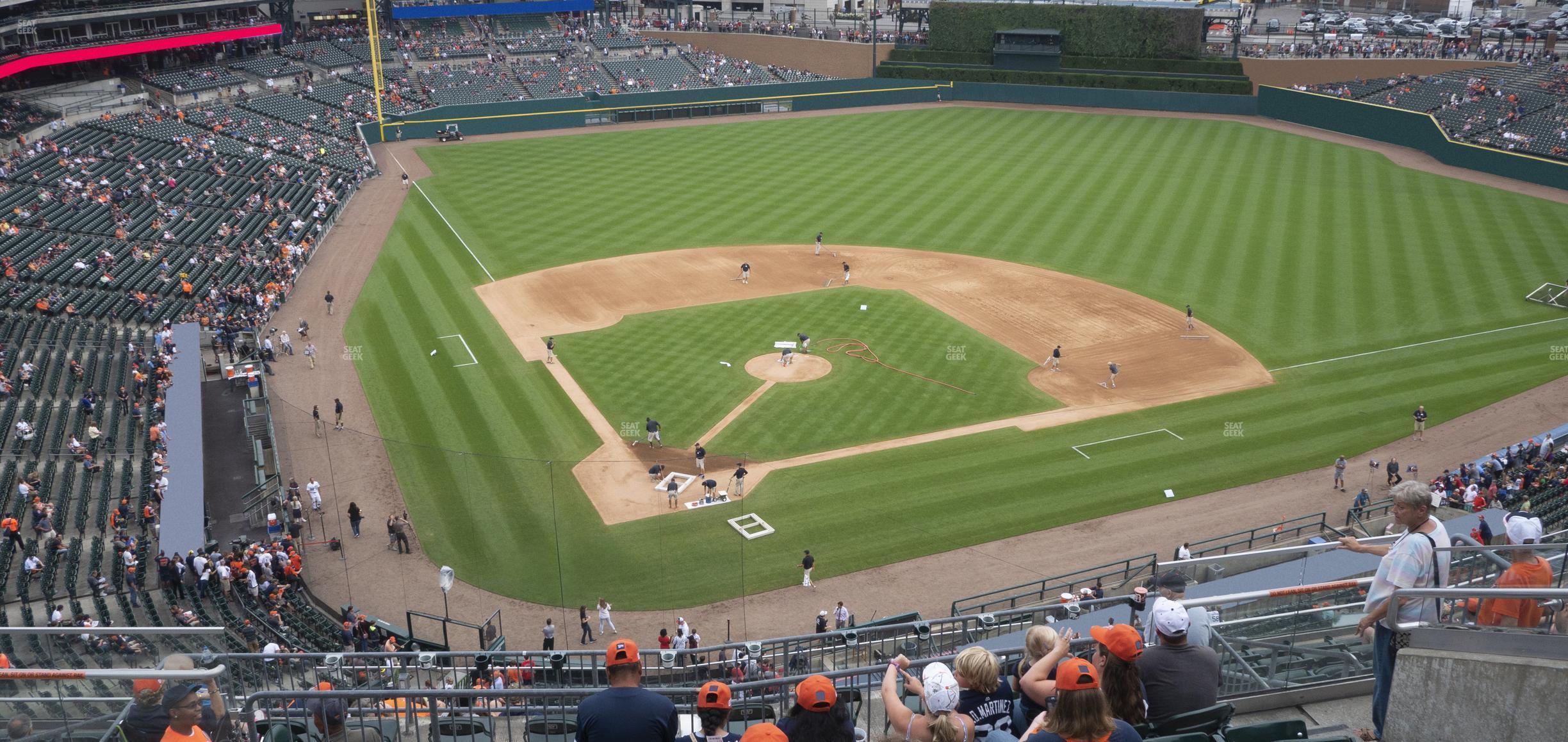 Seating view for Comerica Park Section 325