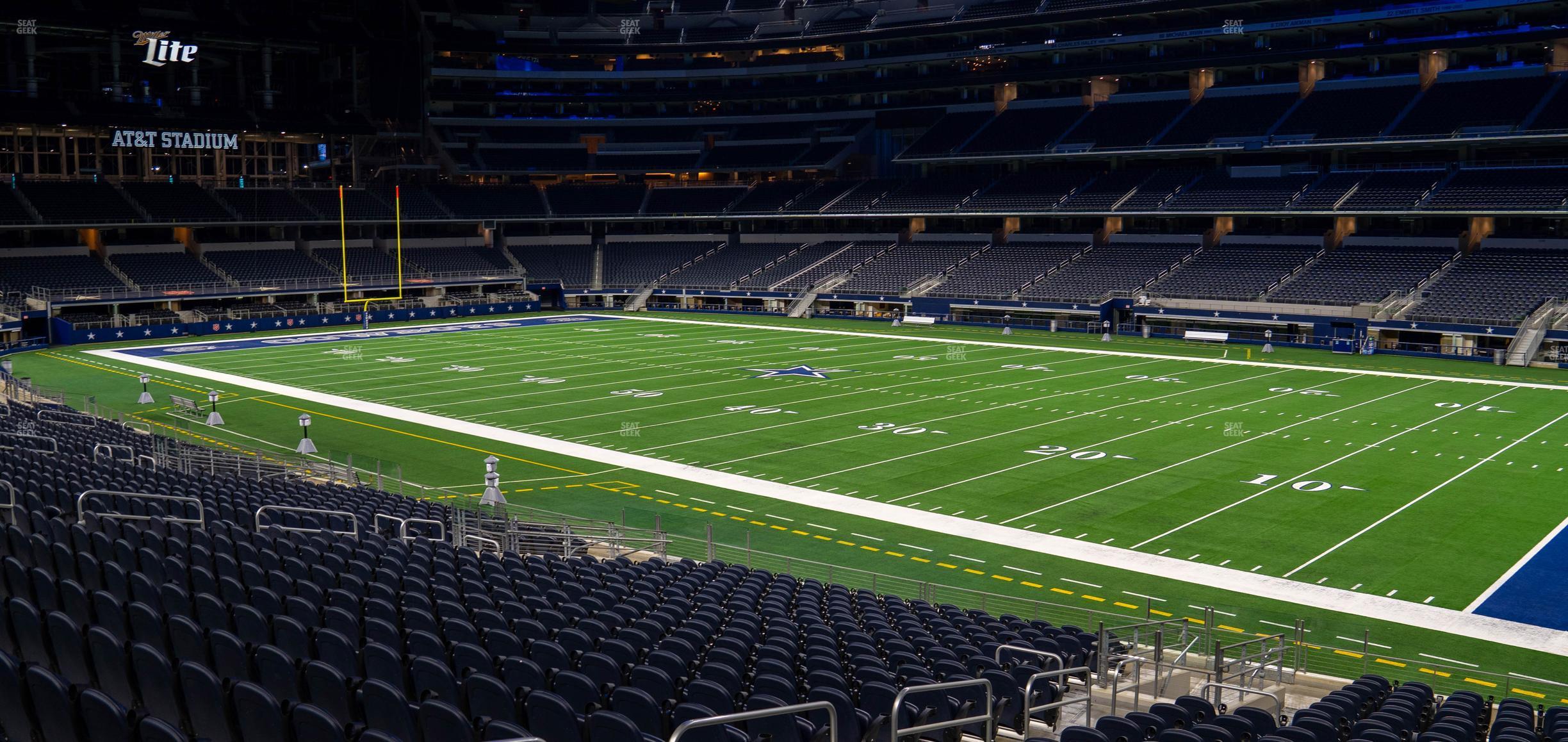 Seating view for AT&T Stadium Section Hall Of Fame Suite 229