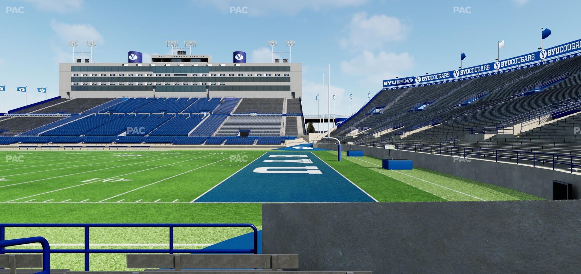 Seating view for LaVell Edwards Stadium Section 31