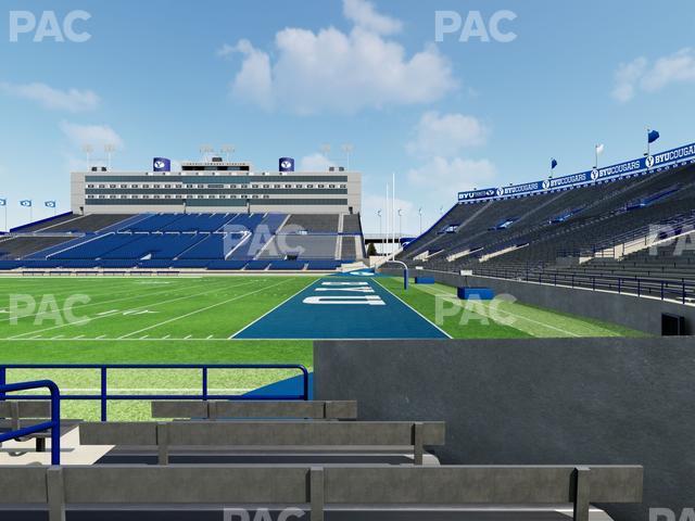 Seating view for LaVell Edwards Stadium Section 31