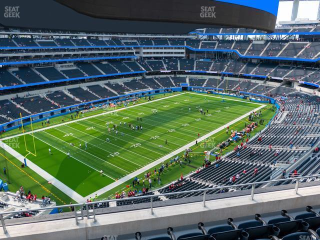 Seating view for SoFi Stadium Section 342