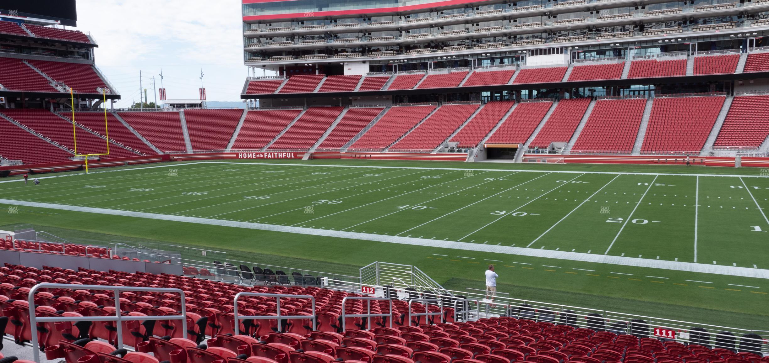 Seating view for Levi's Stadium Section 111