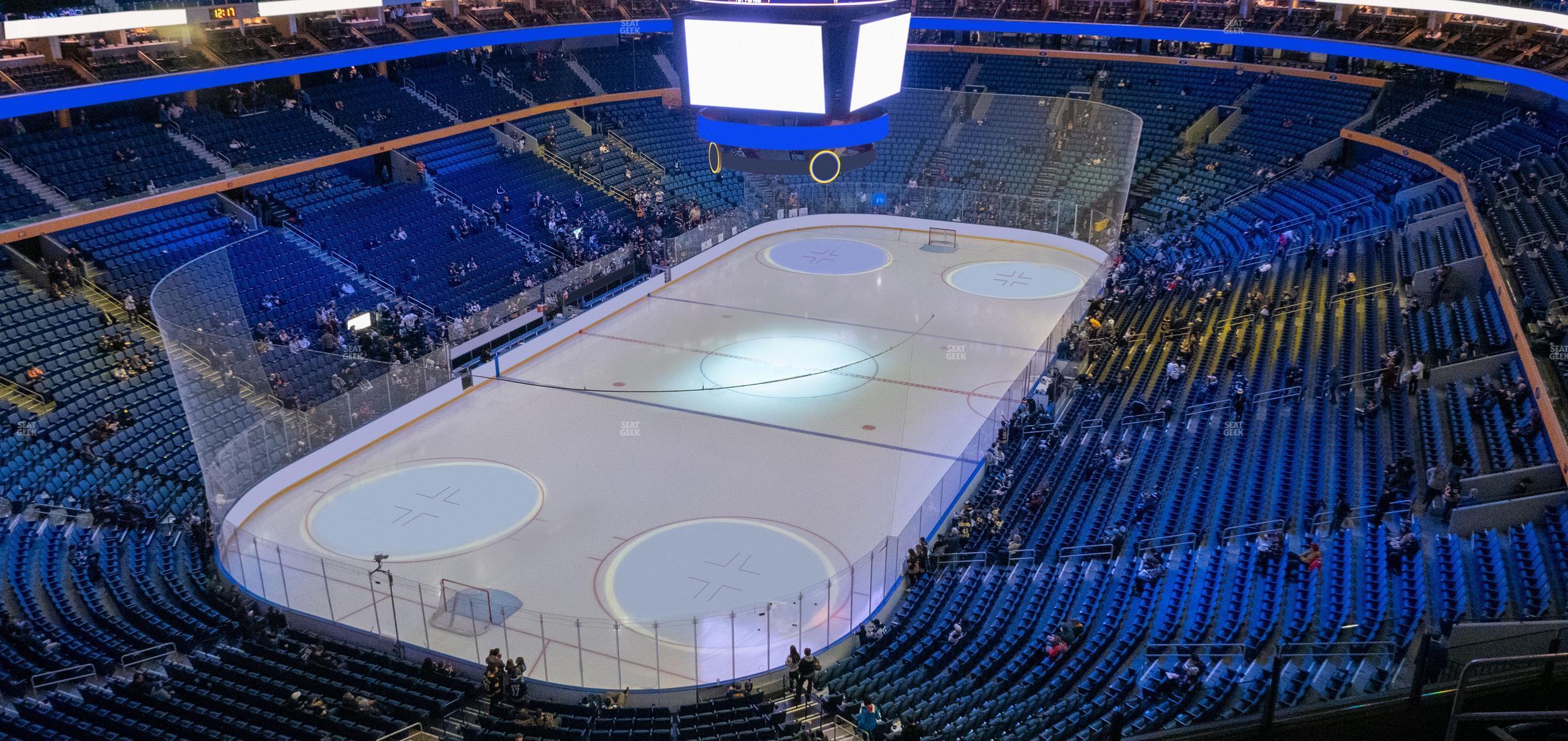 Seating view for KeyBank Center Section 325