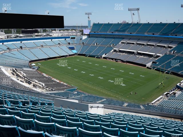 Seating view for EverBank Stadium Section 403