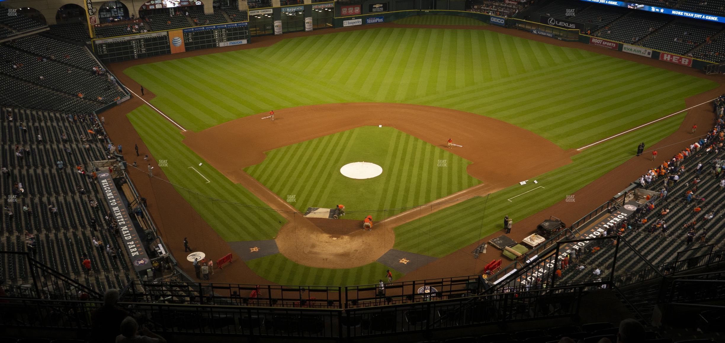 Seating view for Minute Maid Park Section 420