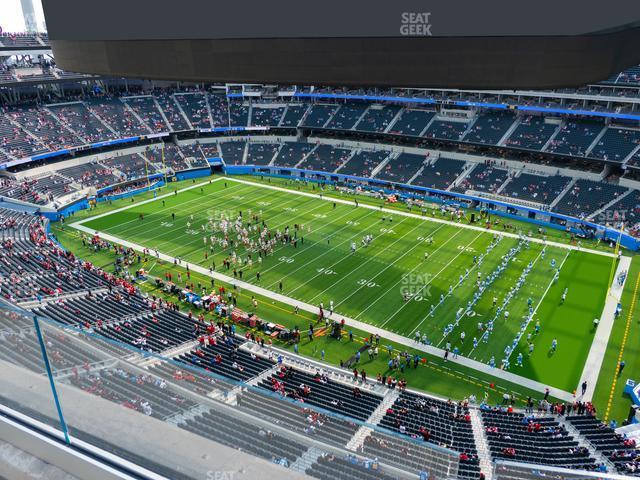 Seating view for SoFi Stadium Section 449