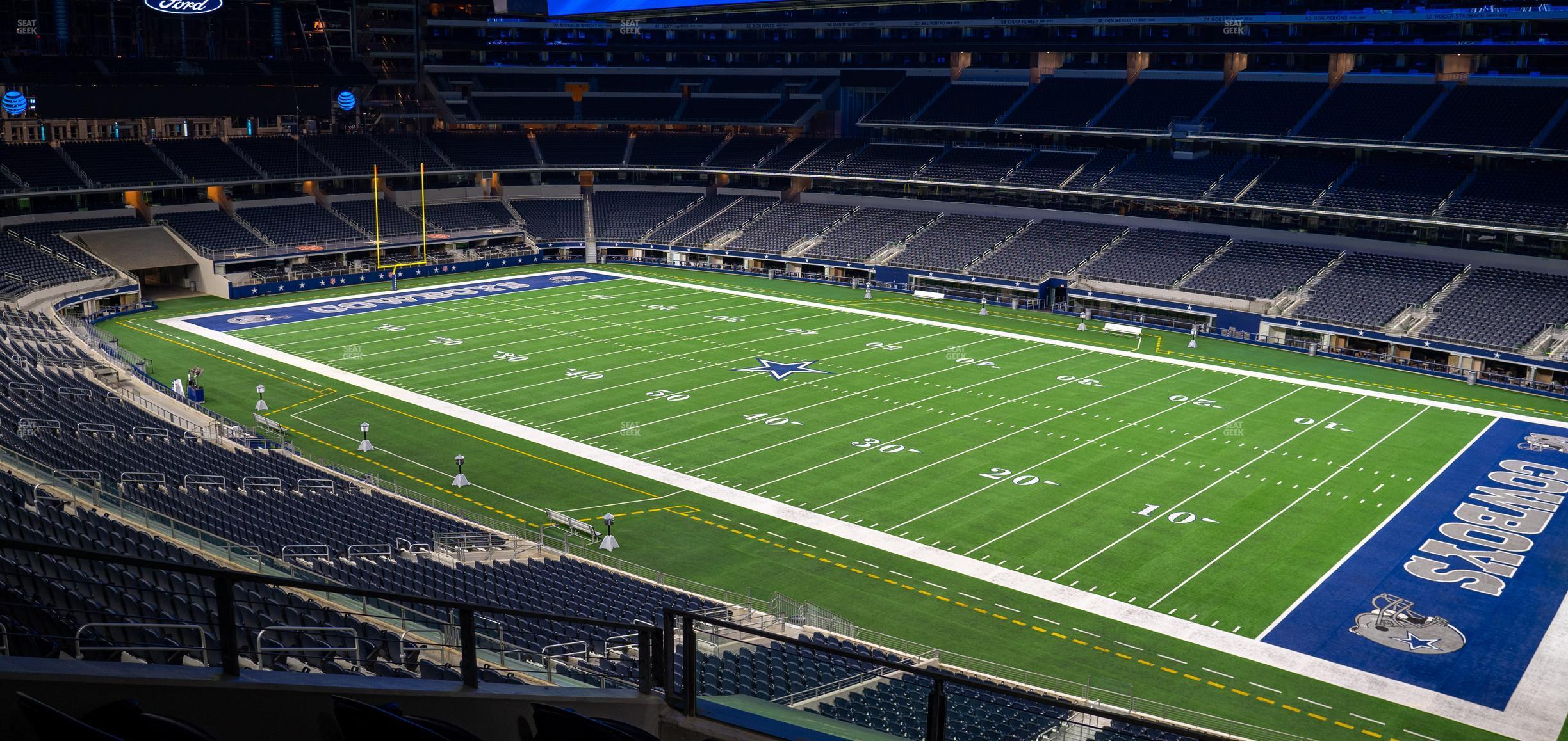 Seating view for AT&T Stadium Section 330