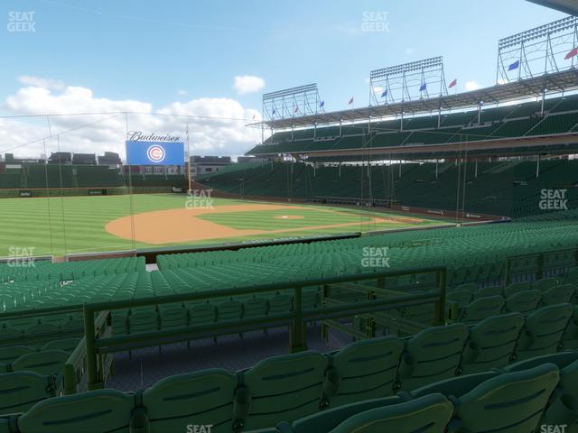 Seating view for Wrigley Field Section 209