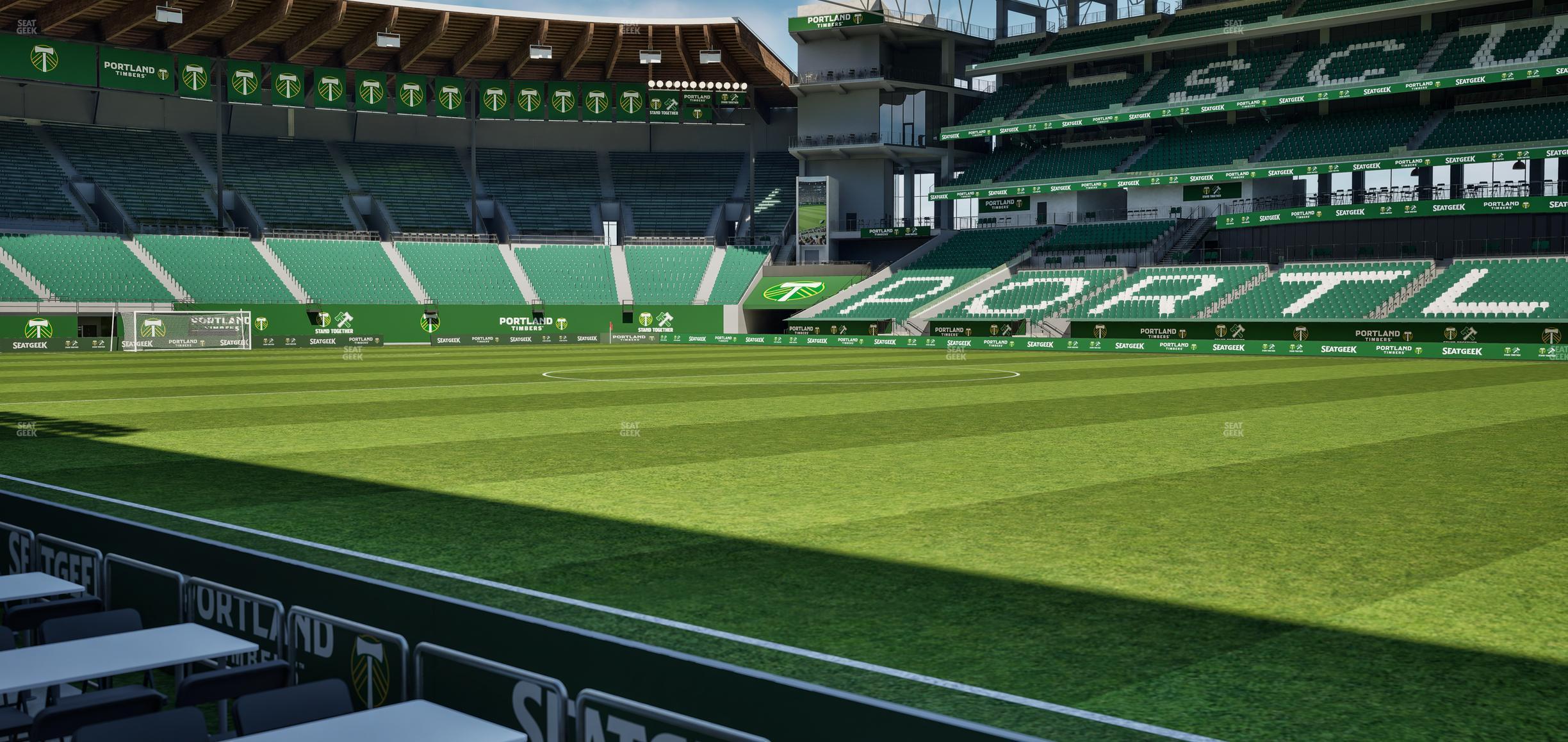 Seating view for Providence Park Section Lexus Lounge