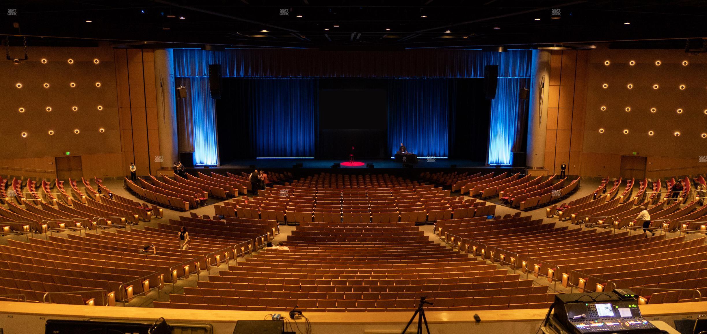 Seating view for Bellco Theatre Section Balcony 4