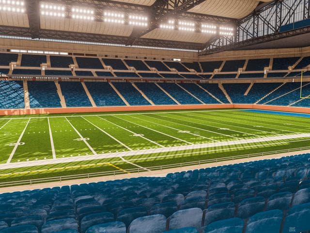 Ford Field Seating Chart &amp; Seat Views | SeatGeek