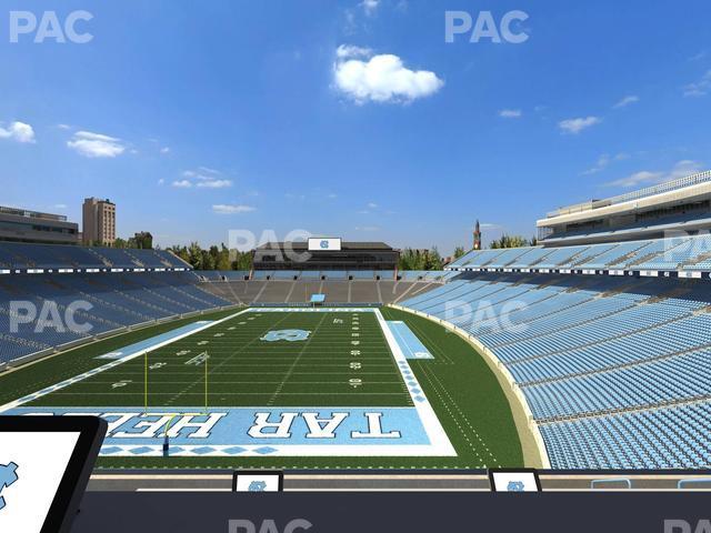 Seating view for Kenan Memorial Stadium Section 235