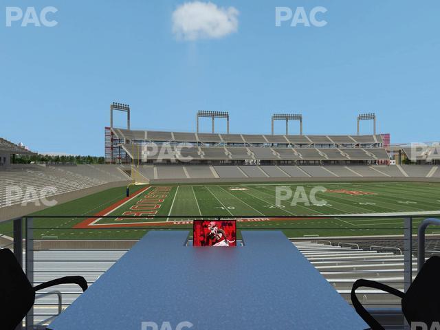 Seating view for TDECU Stadium Section Loge Box 22