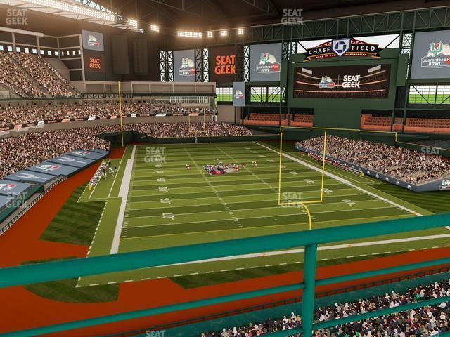 Seating view for Chase Field Section 312 W