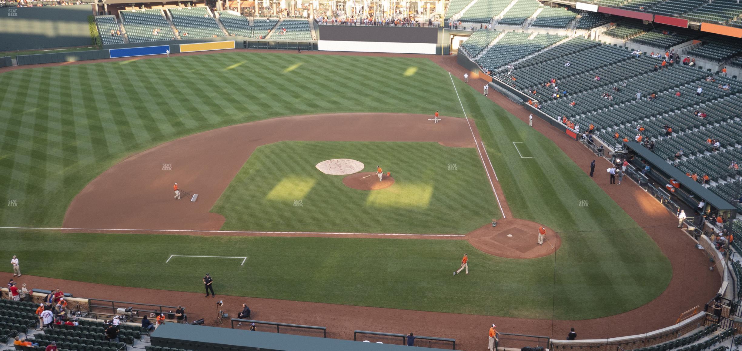 Seating view for Oriole Park at Camden Yards Section 350