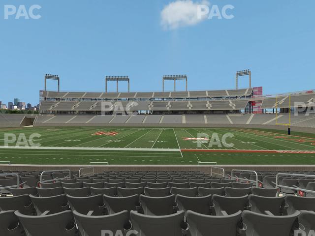 Seating view for TDECU Stadium Section Club 106